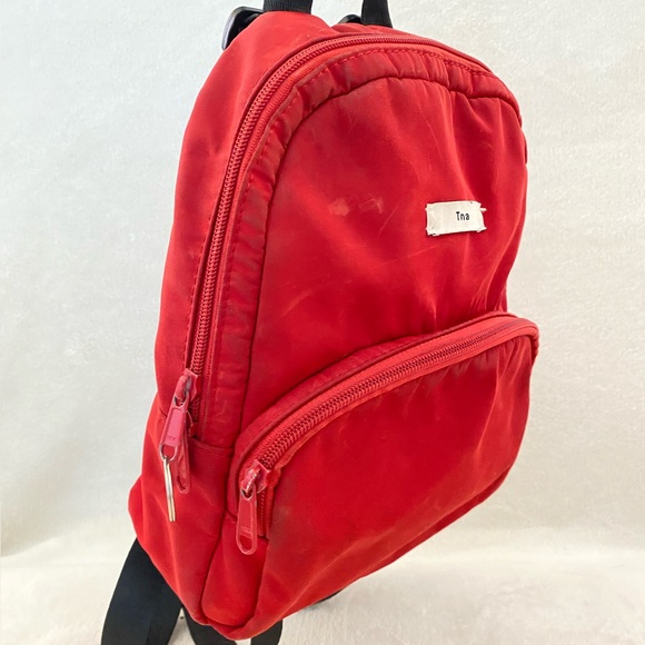 Aritzia TNA Mini backpack (Red) - Picture 2 of 11